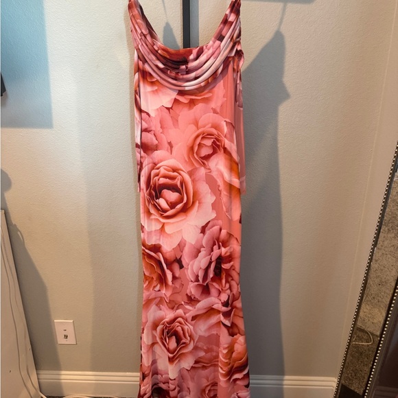 AFRM Pink Floral Long Sleeve Dress - Picture 6 of 12